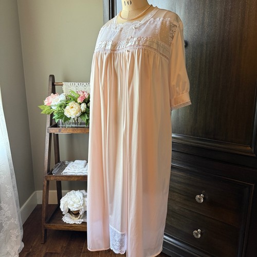 Vintage nightgown peignoir set - nightgown,