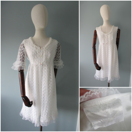 Vintage baby puppe nachthemd - baby,