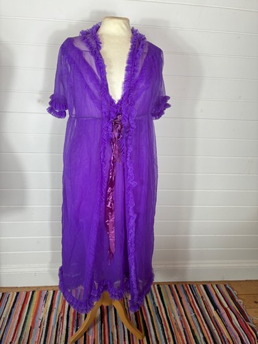 Vintage lila nylon - vintage,