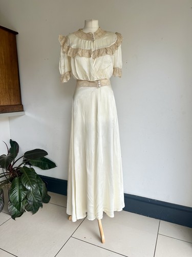 Vintage 40er jahre satin - 40er,